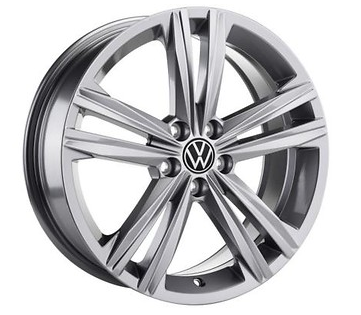 VW Tiguan Alufelgen 18 Zoll neu Design "Sebring" Farbe Grau- 4 Stück NEU