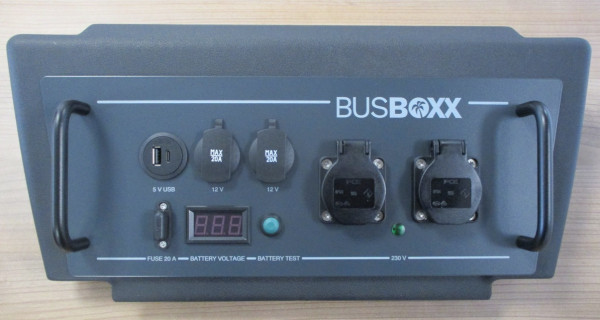 T5/T6/T6.1 PowerBOXX Anthrazit, Elektromodul 230Volt für externe Stromversorgung