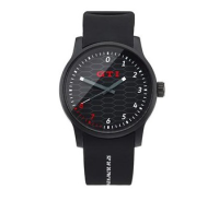 GTi Armbanduhr Schwarz/Rot Original Volkswagen Kollektion NEU 5HV050830 GTi Armbanduhr Schwarz/Rot Original Volkswagen Kollektion NEU 5HV050830