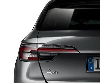 Audi A4 Avant B9 LED Rückleuchten "Blackline" abgedunkelt 8W9052100 Heckleuchten