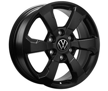 Original VW Amarok PanAmericana Aluminiumfelge Amadora 18 Zoll 7,5Jx18 schwarz