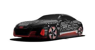 Fahrzeugabdeckung Audi RS e-tron GT/e-tron GT Camouflage-Design 4J3061205