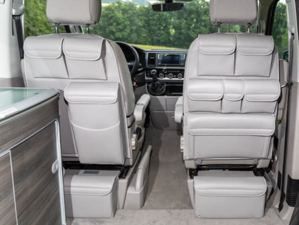 UTILITY für linken Fahrerhaussitz mit MULTIBOX VW T6/T5 California Ocean, Coast, Comfortline, Trendl