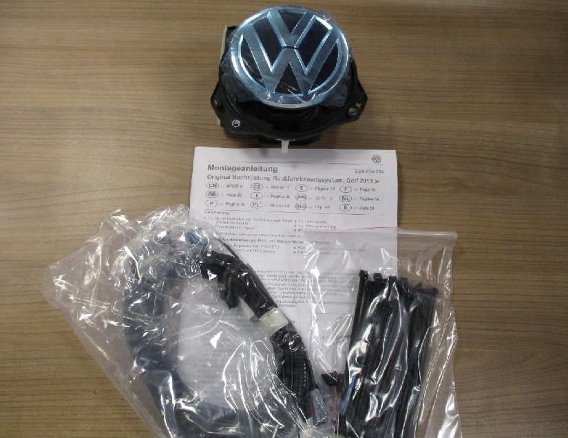Komplett-Set Rückfahrkamera für VW Golf 7 VII - Variant - Car Gadgets BV