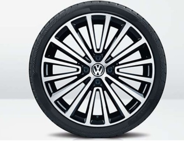 VW Up! Alufelge Polygon 17 Zoll / Citigo / Mii - 1S0071497 FZZ NEU!