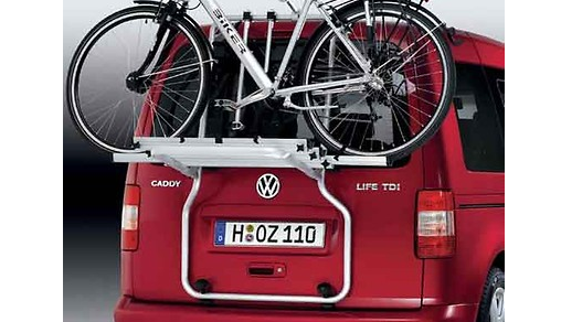 Original VW Caddy 2K Heckträger Fahrradträger Heckklappe