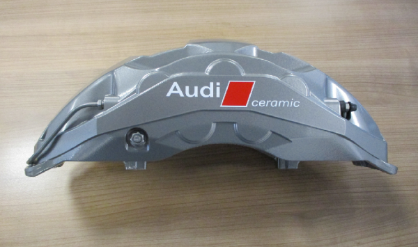 Original Audi RSQ8 Bremssattel vorne rechts Silber für 440 x 40mm Bremse NEU