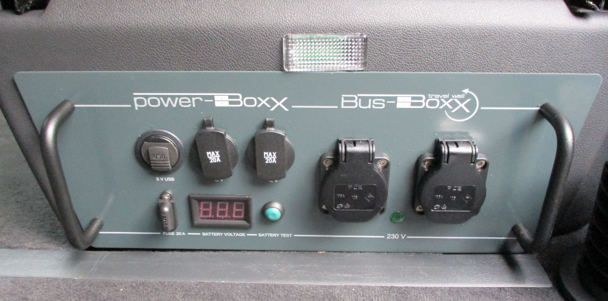 T5/T6/T6.1 PowerBOXX Anthrazit, Elektromodul 230Volt für externe  Stromversorgung