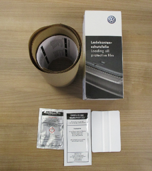 Original VW Touran Ladekantenschutz Folie Transparent - NEU