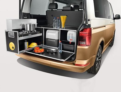 Mobile Küche BusBox Camping Küche VW Volkswagen Multivan T5 California AZE