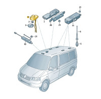 Original Dachantenne Antenne Dach Kombiantenne VW T5 T6 7H0035507E Neu Original Dachantenne Antenne Dach Kombiantenne VW T5 T6 7H0035507E Neu