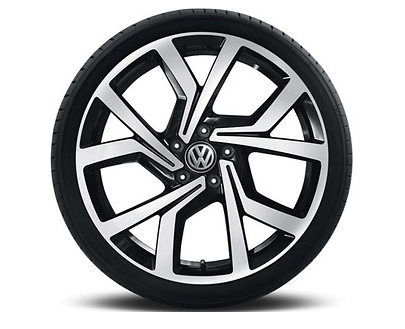 VW Volkswagen GTI Clubsport Original Zubehör Felge Alufelge BRESCIA 7,5 x 19 - 1 Stück