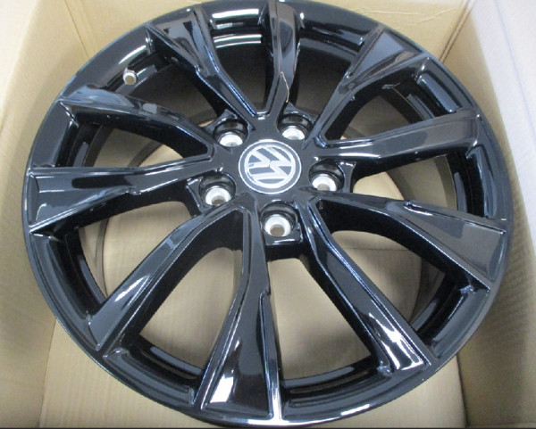 VW T7 Multivan Bulli Felge Toshima Schwarz glanz Einzelfelge 18 Zoll 7T0601025E AX1 NEU-