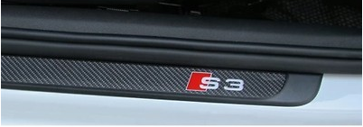 Audi S3 8V Original Carbon Optik Einstiegsleisten-Set Tuning S3 Leisten OVP!