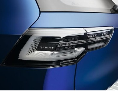 LED Rückleuchten Original VW Golf 8 IQ Light abgedunkelt animierter Blinker