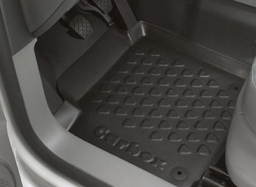 Original VW Caddy Gummi Fußmatte in Schalenform, Neu, links ,Fahrerseite 2K106116171N