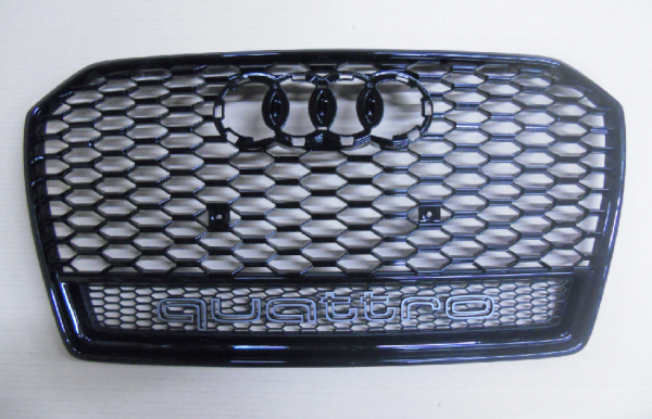 Audi Original RS6 4G Kühlergrill quattro schwarz glänzend 4G0853651BDT94