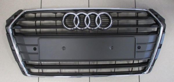Original Kühlergrill Frontgrill schwarz chrom Audi A4 8W0853651A 3FZ Neu